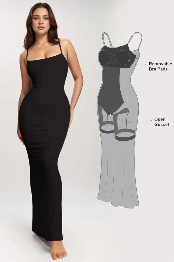 Ludowika Built-In Shapewear Sleeveless Maxi Dress