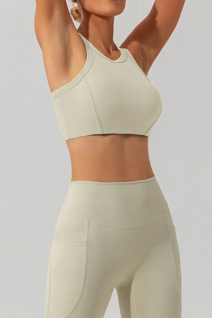 Ludowika Round Neck Racerback Active Tank