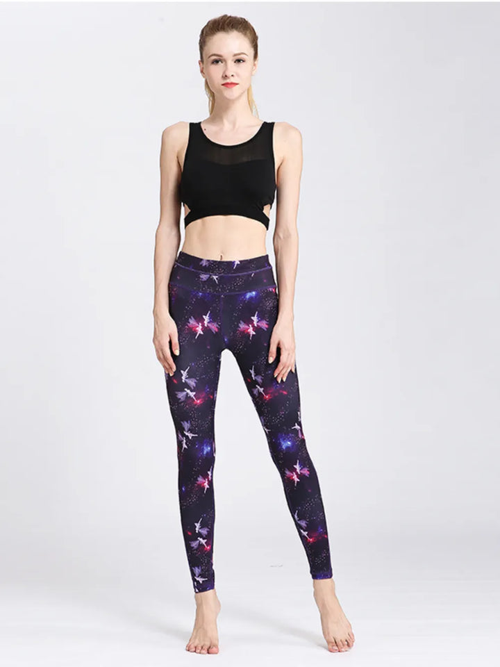 Ludowika Printed Active High Waist Leggings