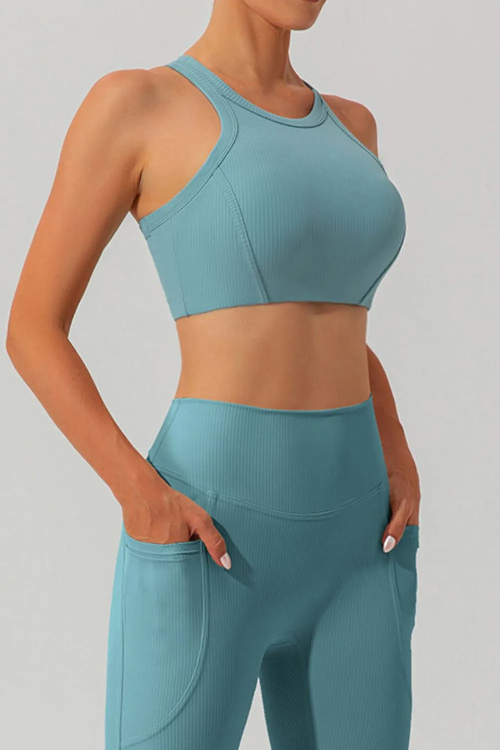 Ludowika Round Neck Racerback Active Tank