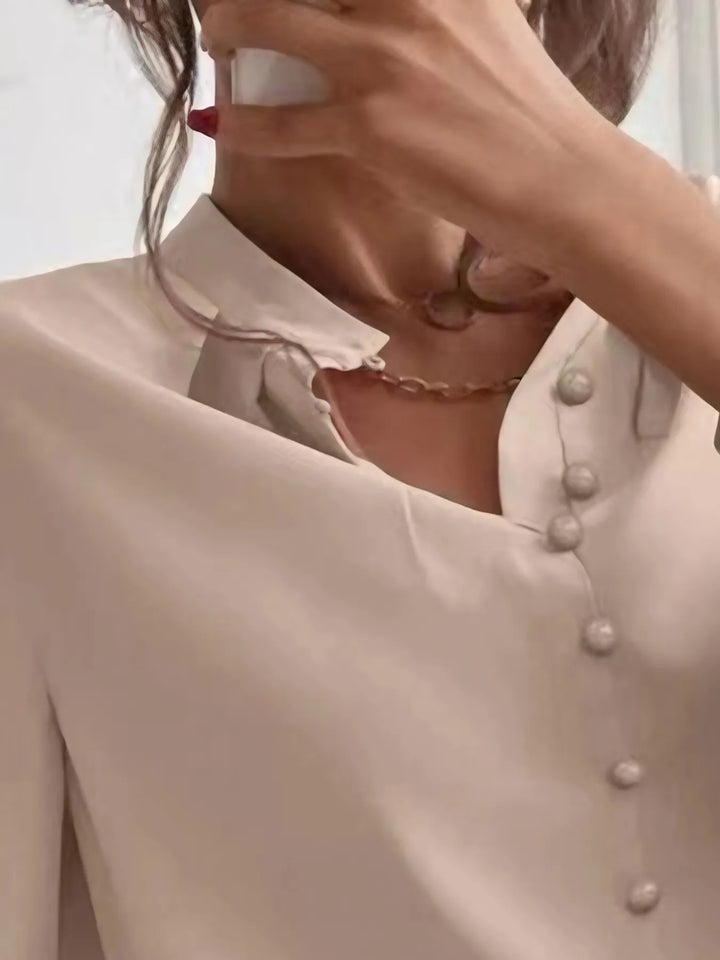 Ludowika Button Up Long Sleeve Shirt