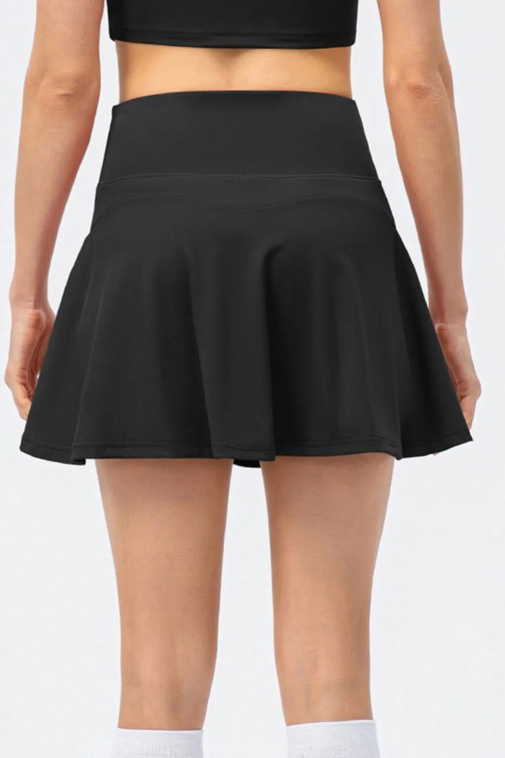 Ludowika High Waist Wide Waistband Active Skirt
