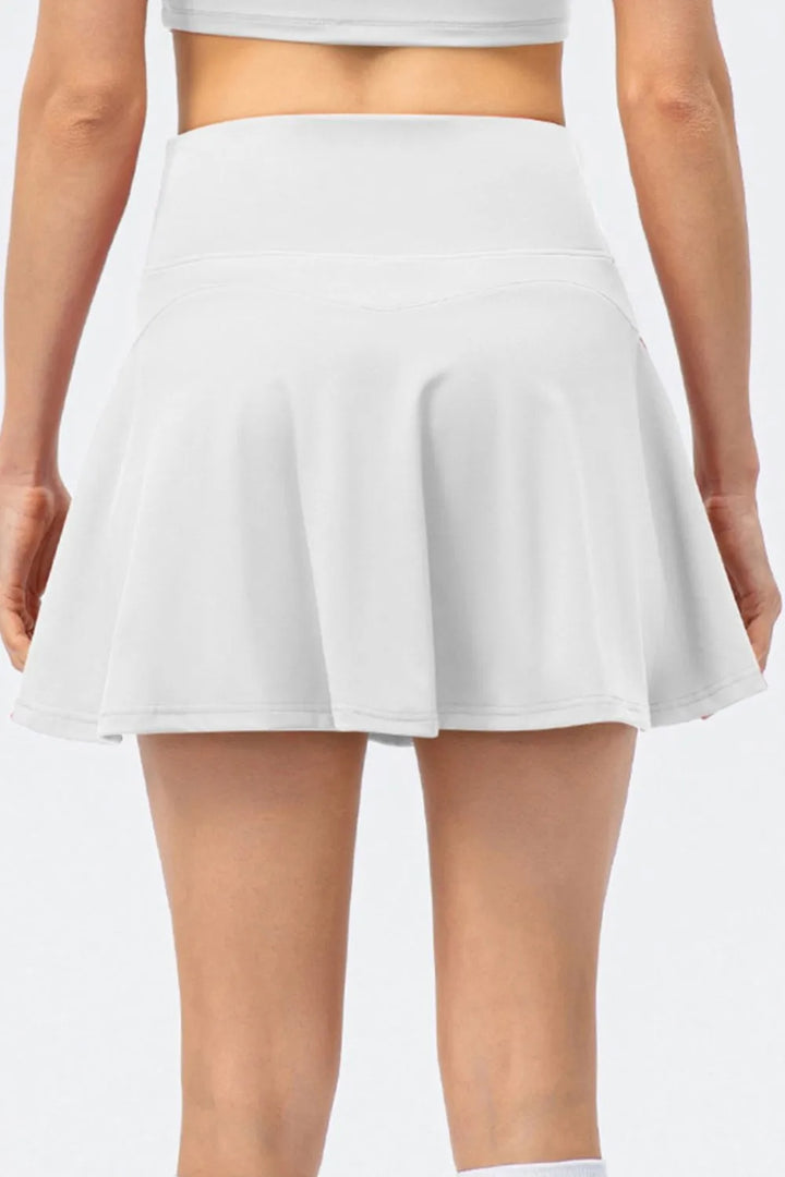 Ludowika High Waist Wide Waistband Active Skirt
