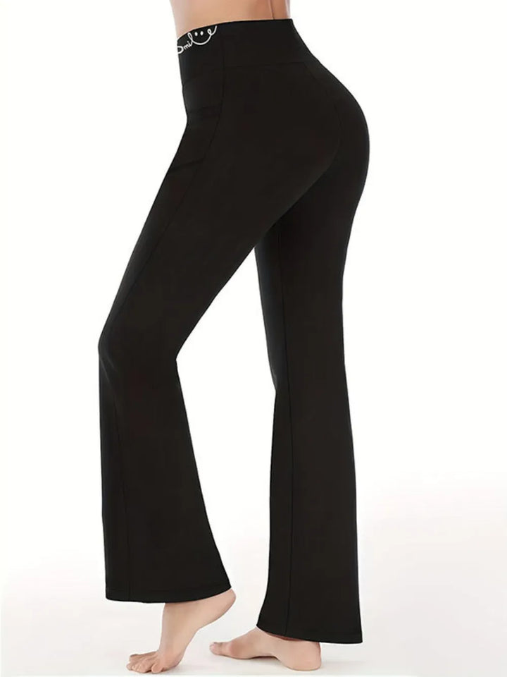 Ludowika Bootcut High Rise Pants with Pockets