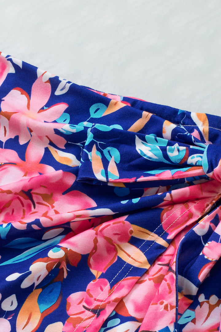 Ludowika Floral Tied Mini Skirt