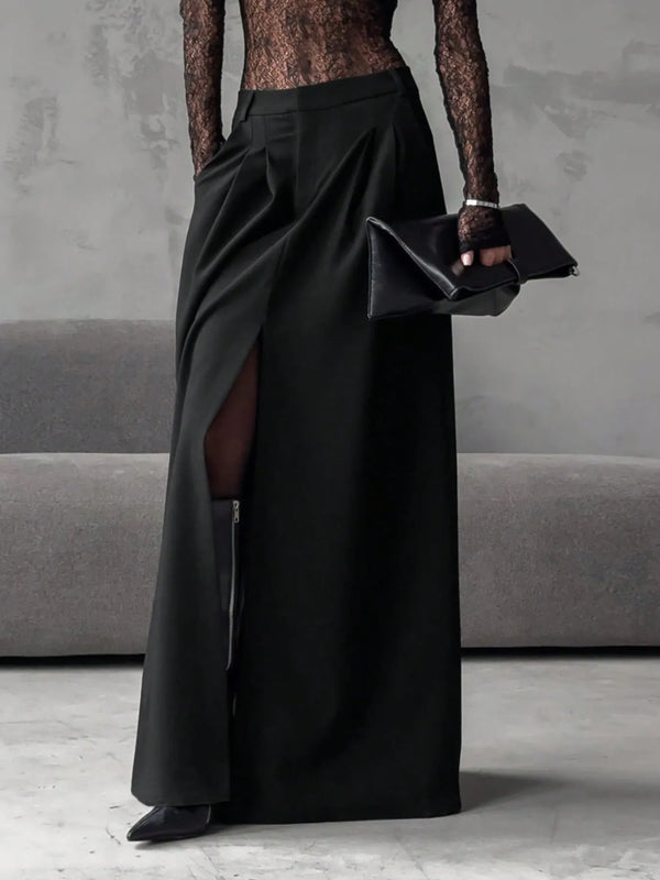 Ludowika Slit Maxi Skirt