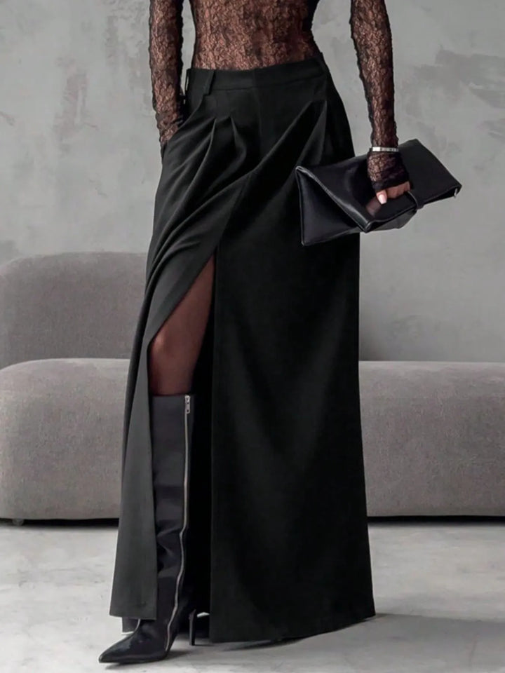 Ludowika Slit Maxi Skirt