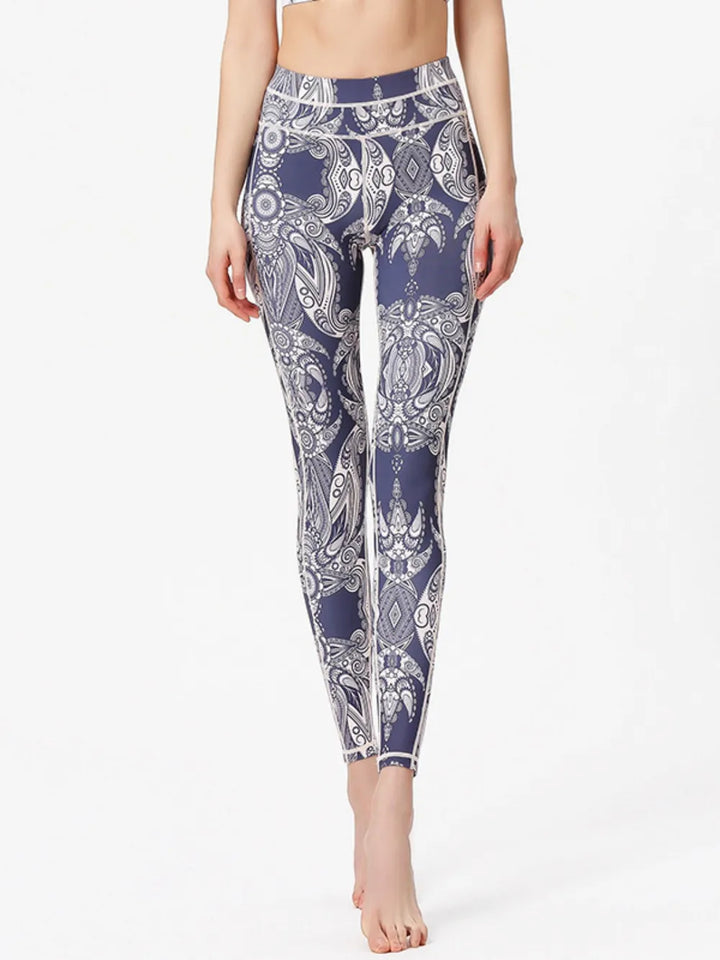 Ludowika Printed Active High Waist Leggings
