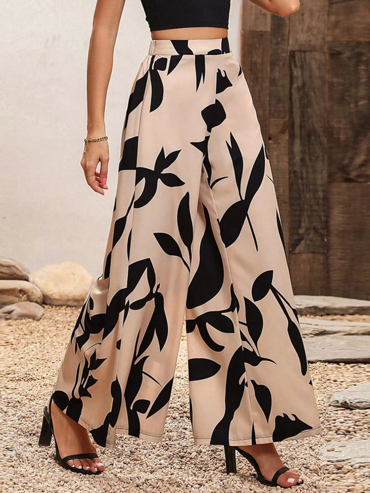 Ludowika Printed Wide Leg Pants