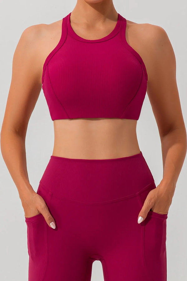 Ludowika Round Neck Racerback Active Tank