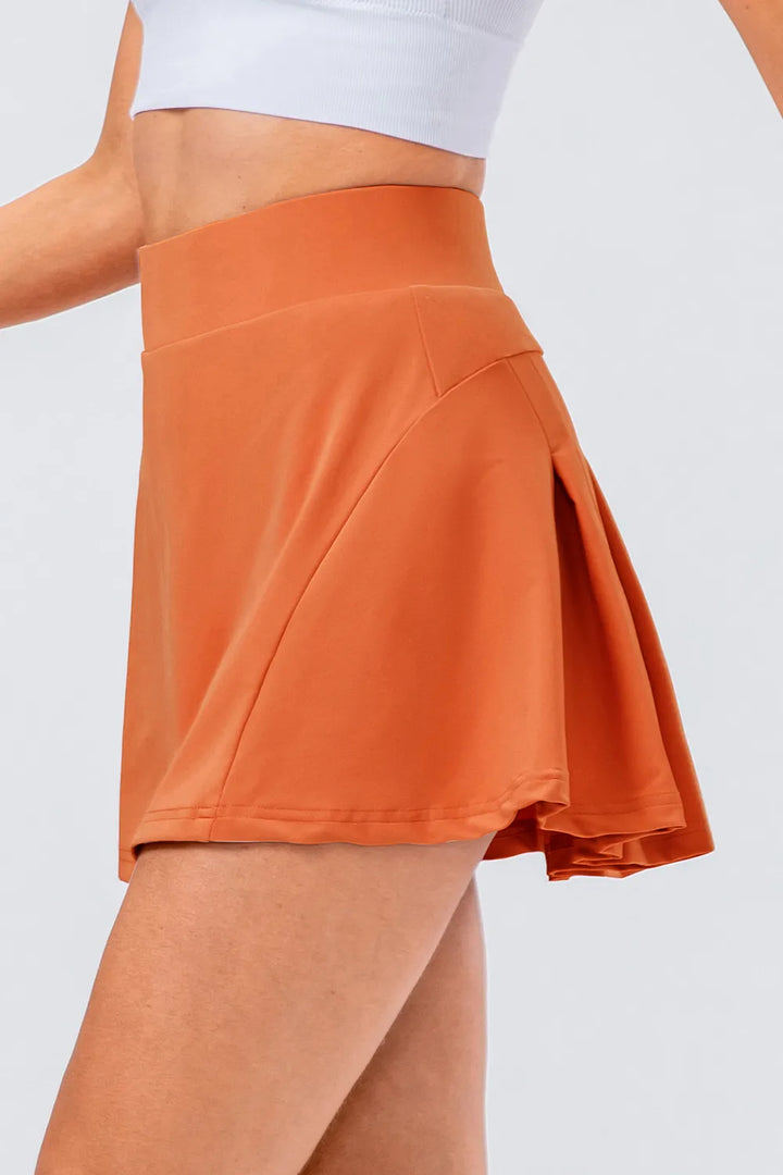 Ludowika High Waist Pleated Active Skirt