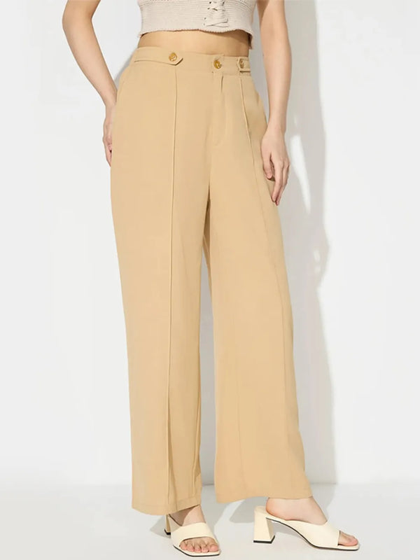 Ludowika Wide Leg Pants with Pockets