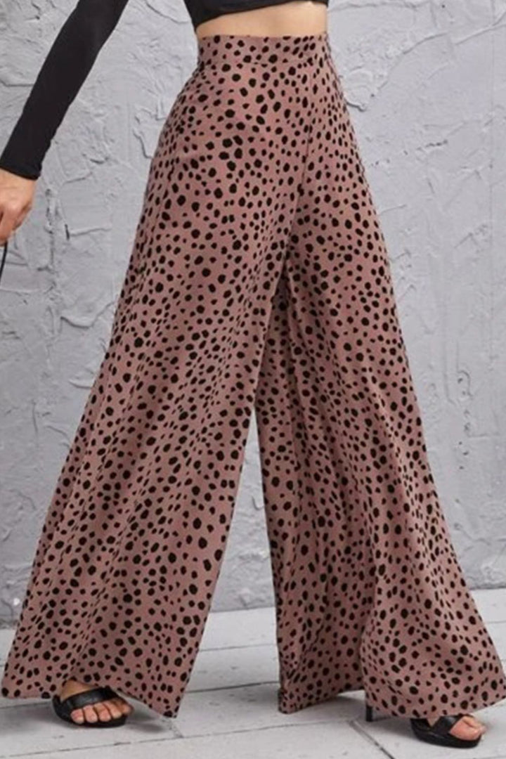 Ludowika Animal Print High-Rise Culottes