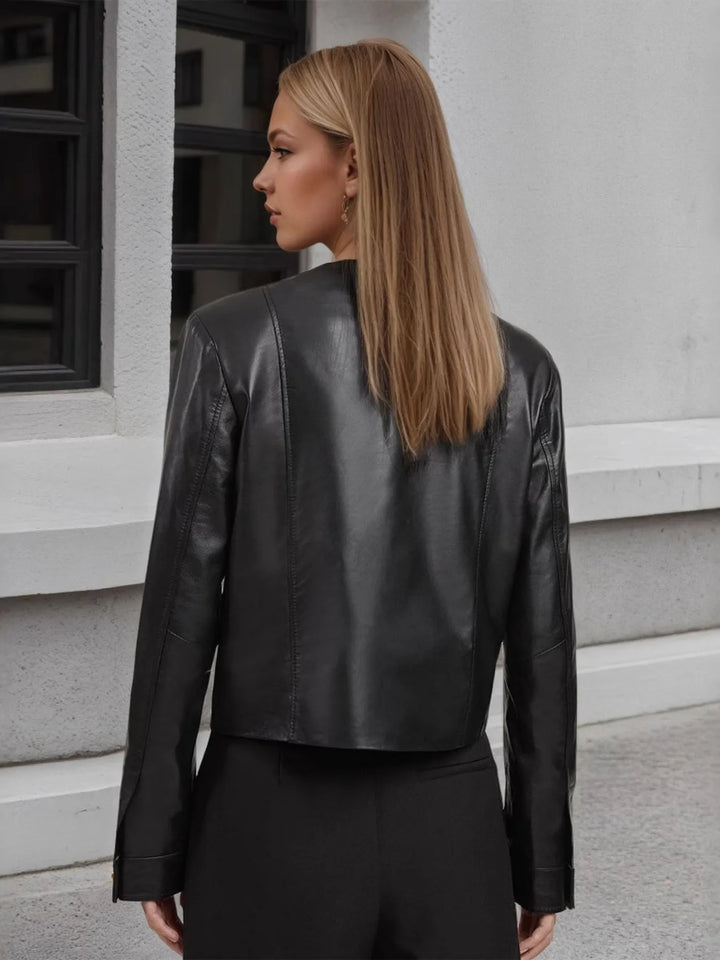 Ludowika Button Up Long Sleeve Jacket