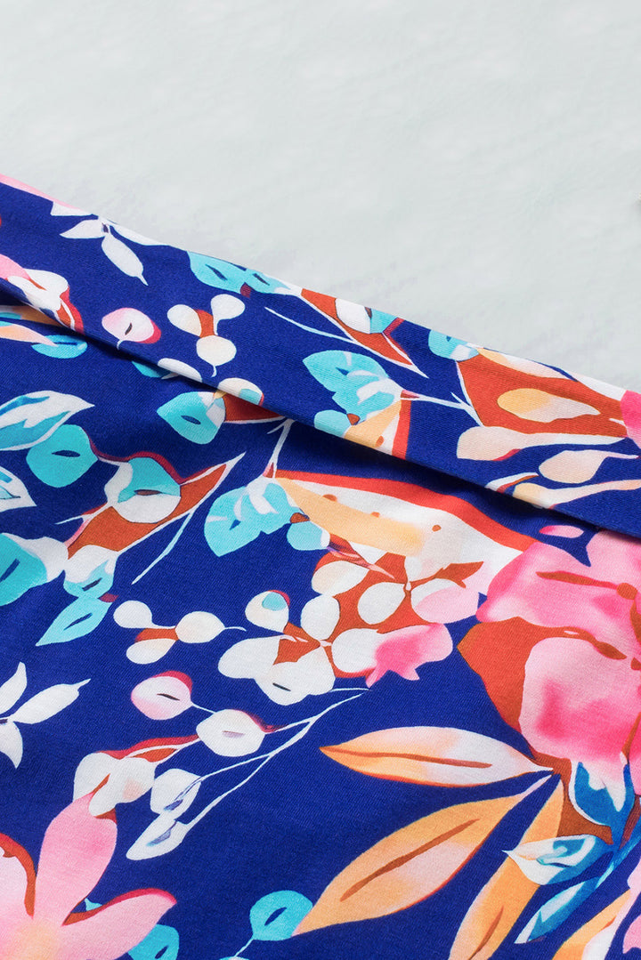 Ludowika Floral Tied Mini Skirt