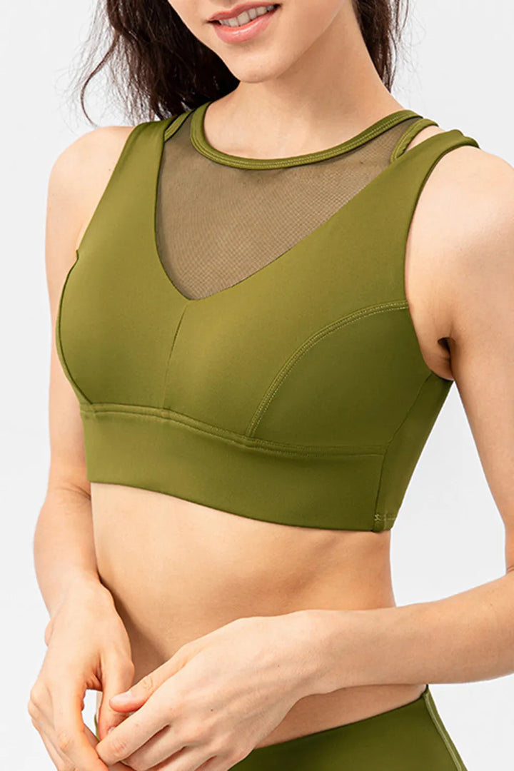 Ludowika Cutout Wide Strap Active Tank