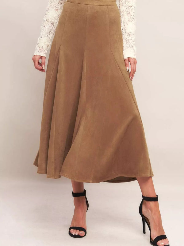 Ludowika Flowy A-Line Midi Skirt