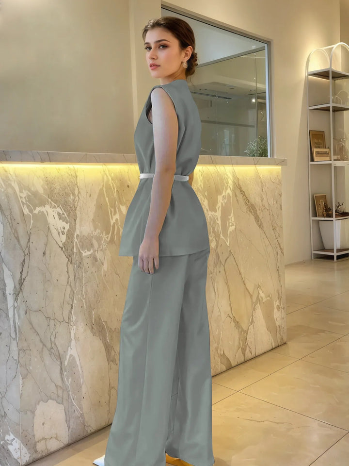 Ludowika Sleeveless Top and Pants Set