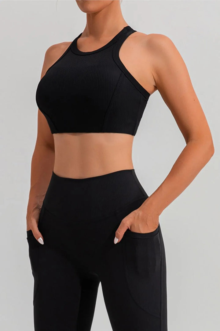 Ludowika Round Neck Racerback Active Tank
