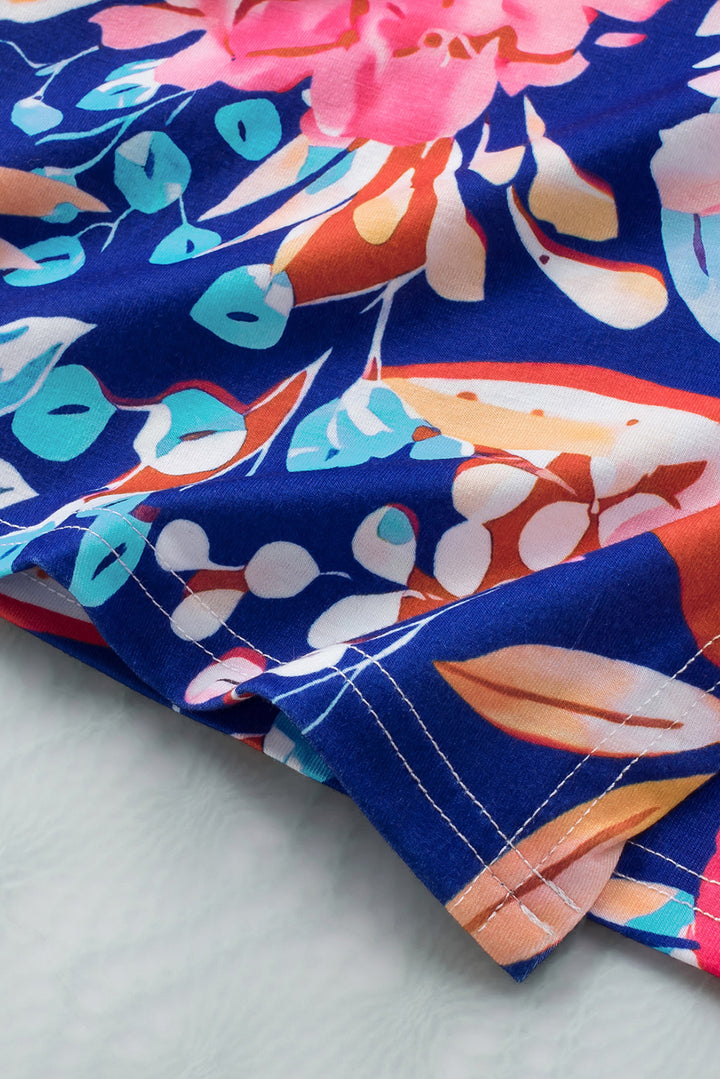 Ludowika Floral Tied Mini Skirt