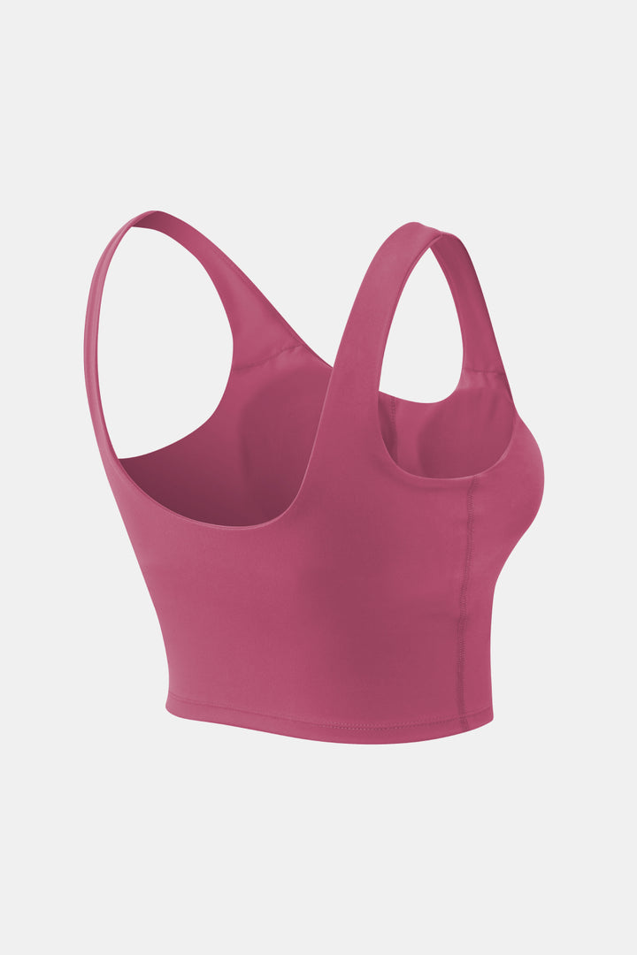 Ludowika Cropped Scoop Neck Active Tank Top