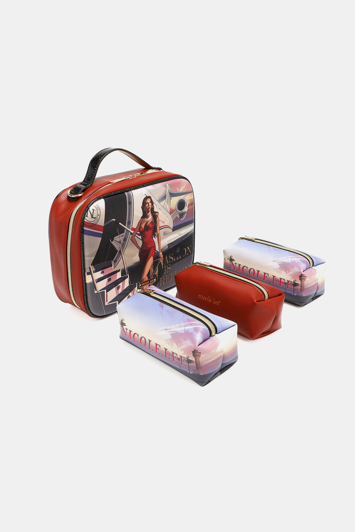Ludowika Buy 2, Get 1 FREE Deal - Printed Handbag with Three Pouches