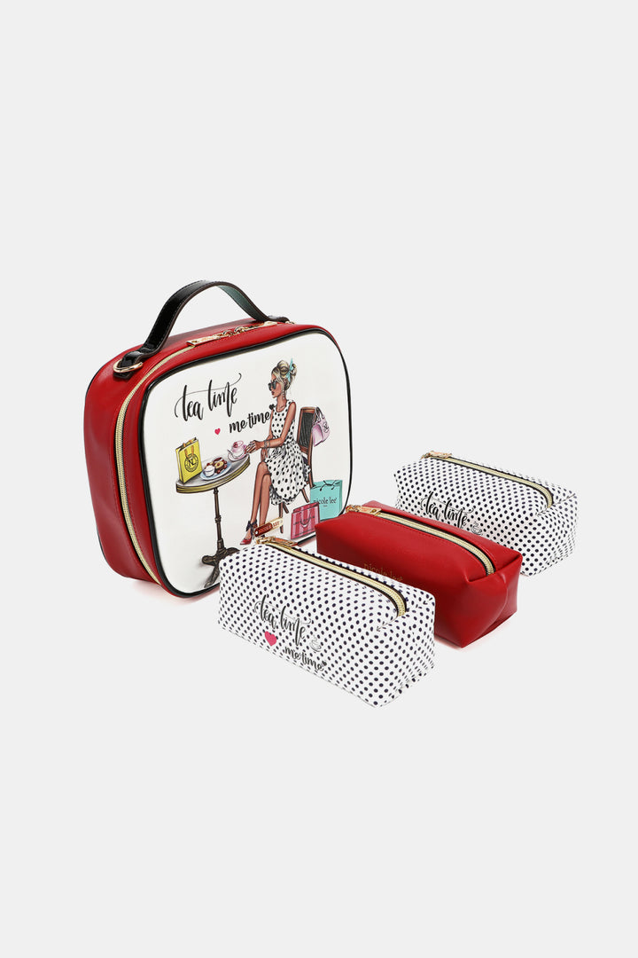 Ludowika Buy 2, Get 1 FREE Deal - Printed Handbag with Three Pouches