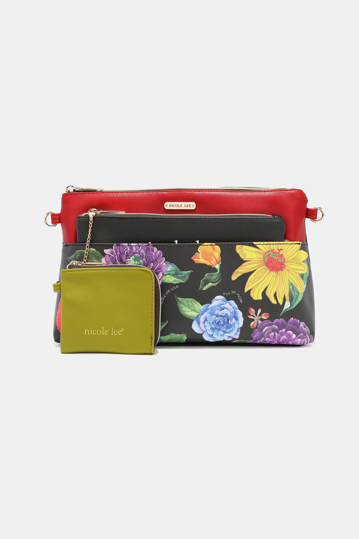 Ludowika Buy 2, Get 1 FREE Deal - Printed Handbag with Three Pouches