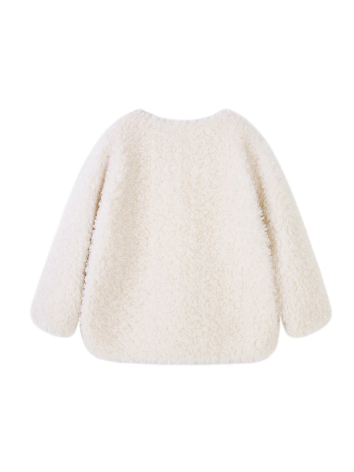 Ludowika Fleece Button Up Long Sleeve Outerwear