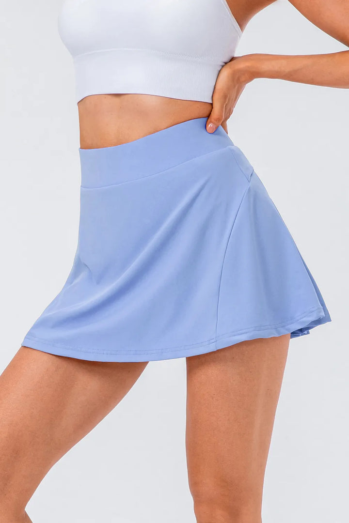 Ludowika High Waist Pleated Active Skirt