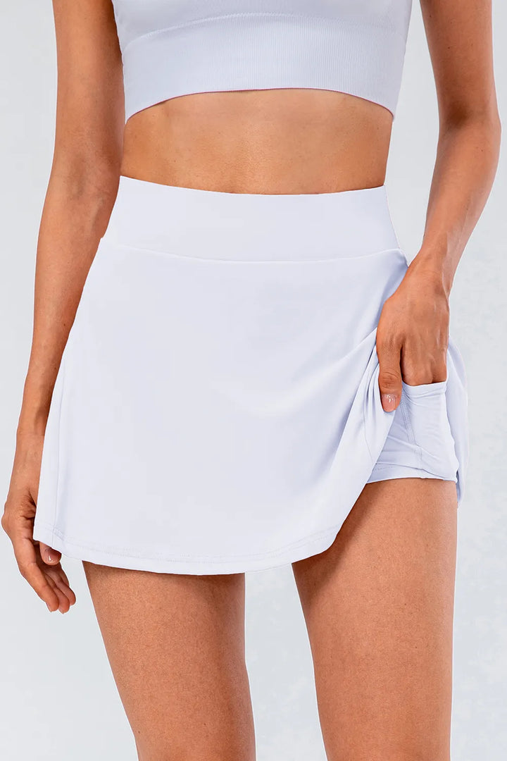 Ludowika High Waist Pleated Active Skirt