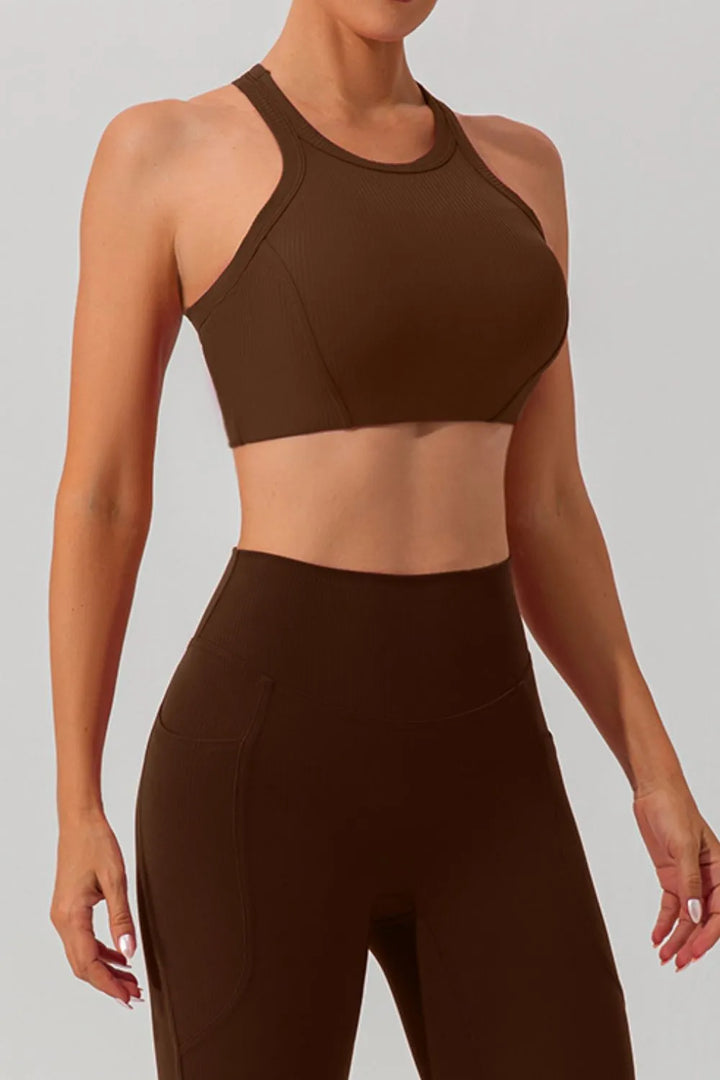 Ludowika Round Neck Racerback Active Tank