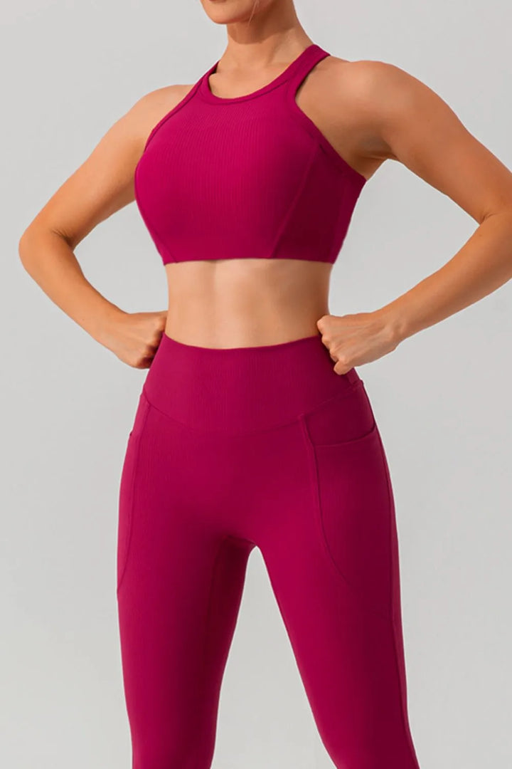 Ludowika Round Neck Racerback Active Tank