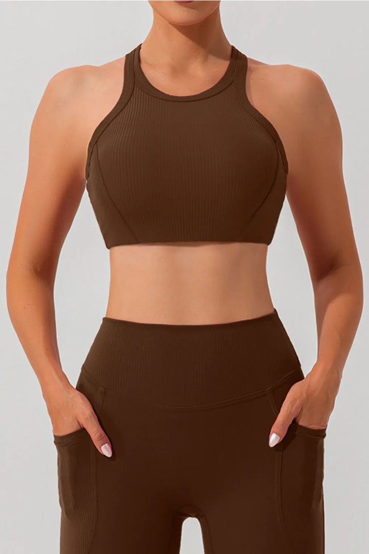Ludowika Round Neck Racerback Active Tank