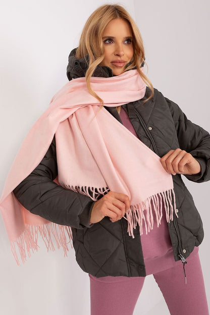 Warm Long Scarf with Decorative Tassels for Winter