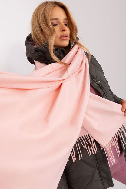 Warm Long Scarf with Decorative Tassels for Winter