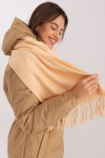 Warm Long Scarf with Decorative Tassels for Winter