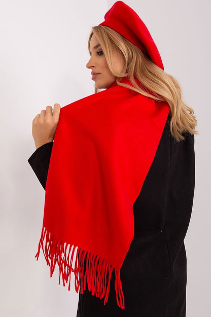 Warm Long Scarf with Decorative Tassels for Winter