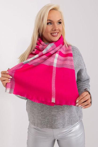 Colorful Checkered Long Scarf for Fall and Winter