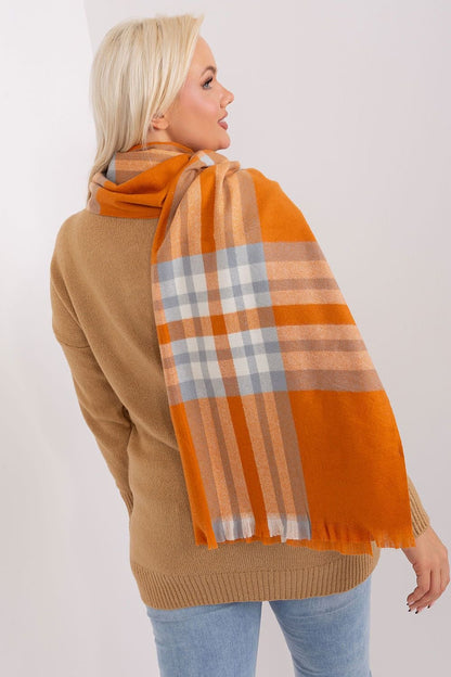 Colorful Checkered Long Scarf for Fall and Winter