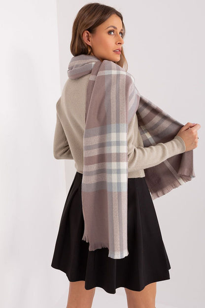 Colorful Checkered Long Scarf for Fall and Winter