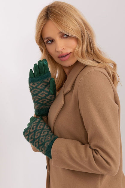 Smooth Women's Gloves with Removable Knitted Insulation – Touchscreen-Compatible