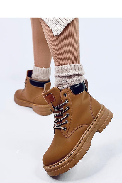 Bottes en bois pour femmes Trapper avec semelle protectrice et laçage traditionnel