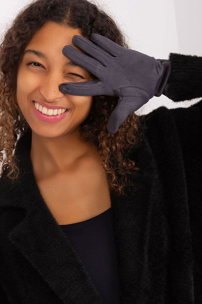 Elegant Women's Insulated Gloves – Touchscreen-Compatible with Embroidered Detail