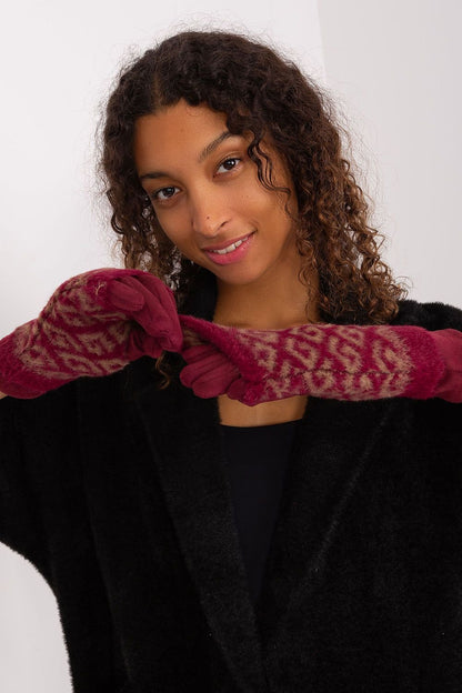 Smooth Women's Gloves with Removable Knitted Insulation – Touchscreen-Compatible