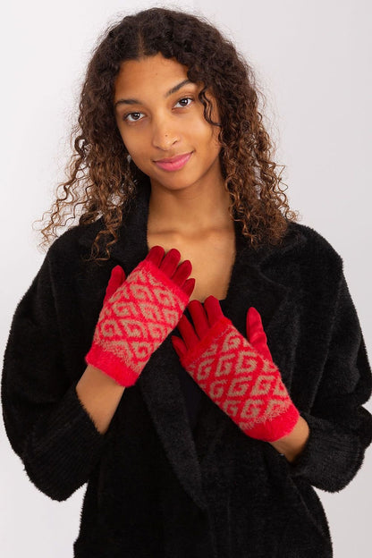 Smooth Women's Gloves with Removable Knitted Insulation – Touchscreen-Compatible