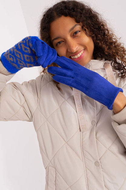 Smooth Women's Gloves with Removable Knitted Insulation – Touchscreen-Compatible