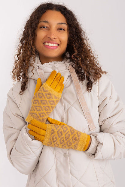 Smooth Women's Gloves with Removable Knitted Insulation – Touchscreen-Compatible