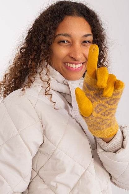 Smooth Women's Gloves with Removable Knitted Insulation – Touchscreen-Compatible