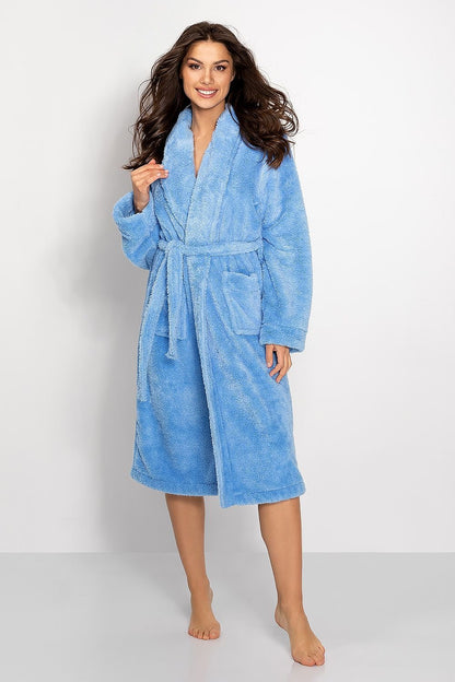 Cozy Blue Women's Bathrobe